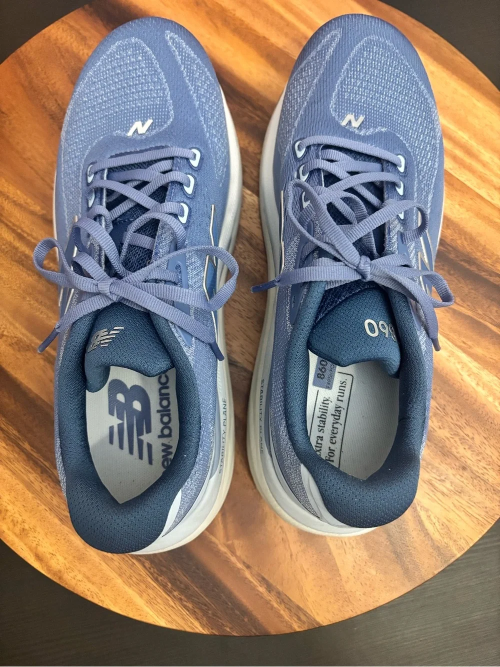 New Balance Fresh Foam 860v15 Fairweather Blue Silver Men's Size 9.5